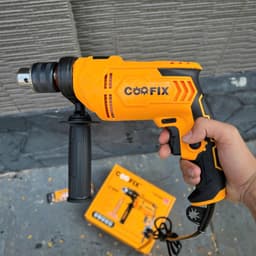 Máy khoan 13ly COOFIX CF-ID008 710W có chức năng khoan tường, bê tông, có chỉnh tốc độ tặng kèm 1 mũi khoan hãng 8