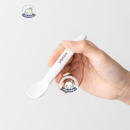 Thìa ăn dặm silicon Ubmom kèm hộp đựng cho bé từ sơ sinh 2