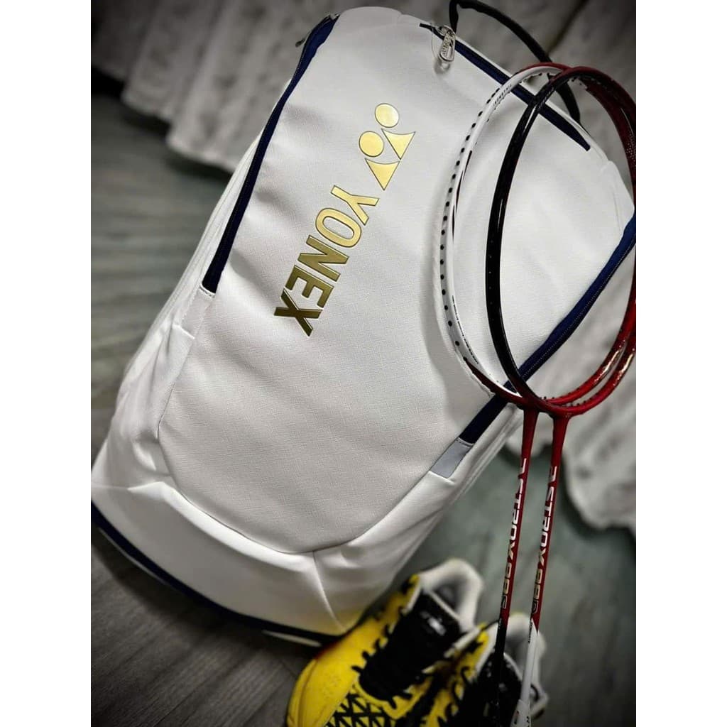 Balo Yonex Bag12MLTDEX Đen và Trắng đựng Vợt, Giày cầu lông / tennis