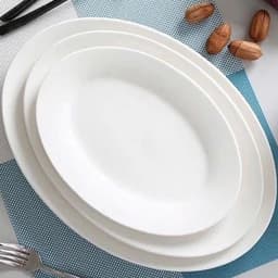 Tô Chén Đĩa Sứ Trắng Trơn Đủ Size ,Bát Đĩa Trắng Mộc Chất Liệu Gốm Sứ Bát Tràng 4