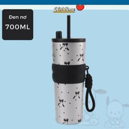 Ly giữ nhiệt Panda 700ml, cốc giữ nhiệt cao cấp có ống hút chất liệu inox 304 giữ nhiệt 8 - 12 tiếng 7