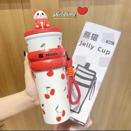 Ly giữ nhiệt Panda 700ml, cốc giữ nhiệt cao cấp có ống hút chất liệu inox 304 giữ nhiệt 8 - 12 tiếng 4