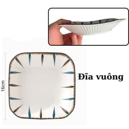 Bộ Bát Đĩa Họa Tiết Phẩy Trúc Gốm Sứ Ceramic Cao Cấp Sang Trọng, Dày Dặn Chịu Nhiệt Tốt Trang Trí bàn ăn hiện đại 2