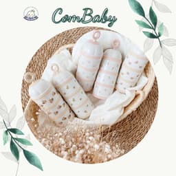 Hộp chia SỮA VÀ THỨC ĂN Họa tiết 3 ngăn TGM Nội địa HÀN QUỐC 2