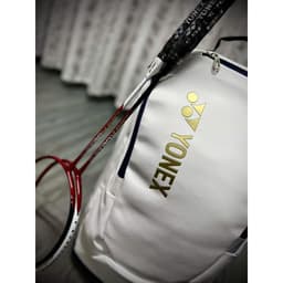 Balo Cầu Lông Yonex BAG12MLTDEX Trắng - Đen ( Full Da ) 9