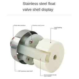Phao Nước Chống Tràn Tự Động, Van Cơ Nước Tự Ngắt Khi Đầy Chất Liệu Inox không gỉ 6