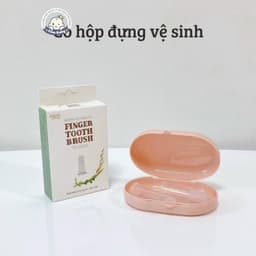 Bàn chải Rơ lưỡi SILICONE kèm cho bé từ 6m chính hãng TGM MADE IN KOREA 2