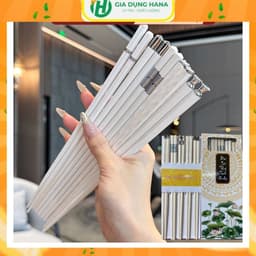 Đũa ăn cơm sợi thủy tinh cao cấp, đũa sợi thuỷ tinh chống mốc kháng khuẩn chịu nhiệt cao kiểu dáng hiện đại 1