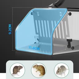 Bẫy chuột tự động lồng dễ sử dụng cơ chế tự khóa thông minh cho sân vườn hiệu quả 7