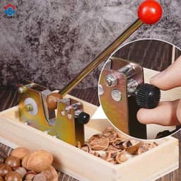 Dụng cụ mở Macadamia Dụng cụ mở hạt dẻ Dụng cụ bóc vỏ Hạt dẻ đa chức năng Kẹp hạt dẻ cho các loại hạt Đai ốc hạng nặng 5