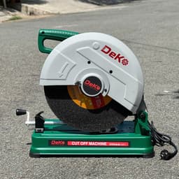 Máy cắt sắt bàn DEKO DK-357, Công suất 2300W, Cắt góc 45 độ, Loại đế dày trọng lượng 13.8Kg 1