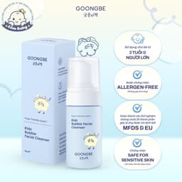 Sữa Rửa Mặt Tạo Bọt Làm Sạch Lành Tính GOONGBE Kids Bubble Facial Cleanser 100ml 1