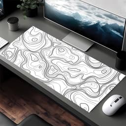 Lót chuột khổ cực lớn 1m4x70, 1m2x60, 90x40cm... chất liệu cao su thiên nhiên chống trơn trượt deskmat pad chuột XXL 8