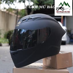 Mũ bảo hiểm fullface Royal M266 2 kính đen nhám,nón bảo hiểm  chính hãng bảo hành 12 tháng 1