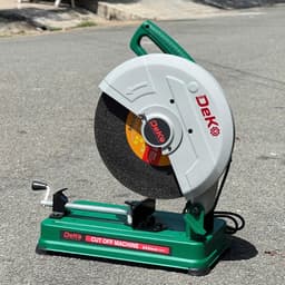 Máy cắt sắt bàn DEKO DK-357, Công suất 2300W, Cắt góc 45 độ, Loại đế dày trọng lượng 13.8Kg 3