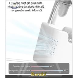 Ấm đun nước siêu tốc thông minh đa chức năng Burabi 3