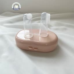 Bàn chải Rơ lưỡi SILICONE kèm cho bé từ 6m chính hãng TGM MADE IN KOREA 5