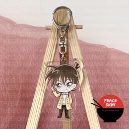 (mua 1 tặng 1) ( THU ĐÔNG ) Móc khóa DETECTIVE CONAN Thám Tứ Lừng Danh keyring mica acrylic in hình anime chibi xinh xắn 3