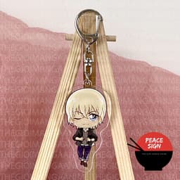 (mua 1 tặng 1) ( THU ĐÔNG ) Móc khóa DETECTIVE CONAN Thám Tứ Lừng Danh keyring mica acrylic in hình anime chibi xinh xắn 7