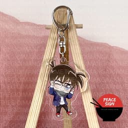 (mua 1 tặng 1) ( THU ĐÔNG ) Móc khóa DETECTIVE CONAN Thám Tứ Lừng Danh keyring mica acrylic in hình anime chibi xinh xắn 8