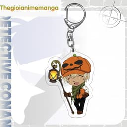 (mua 1 tặng 1) ( nhiều mẫu ) Móc khóa mica DETECTIVE CONAN Thám Tứ Lừng Danh hình in 2 mặt 8