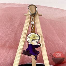 (mua 1 tặng 1) ( ÁP MẶT KÍNH ) Móc khóa JUJUTSU KAISEN Chú Thuật Hồi Chiến anime chibi mica trong acrylic xinh xắn 5