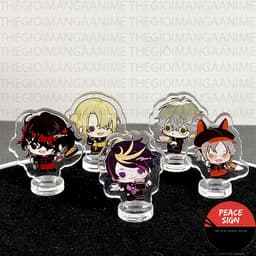 (mua 1 tặng 1) (3CM) Mô hình Standee LUXIEM ver ĐẦU BẾP Vtuber Nijisanji tượng anime mica chibi vox mysta ike shu luca 1