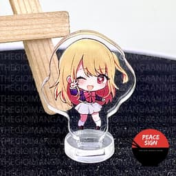 (mua 1 tặng 1) (3CM) Mô hình standee mini OSHI NO KO Đứa Con Của Thần Tượng acrylic anime mica chibi trang trí dễ thương 8