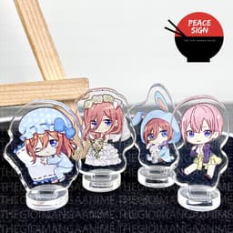 (mua 1 tặng 1) (3CM) Mô hình standee Gotoubun No Hanayome Nhà Có Năm Nàng Dâu nhiều mẫu chibi arcylic anime tiện lợi 1