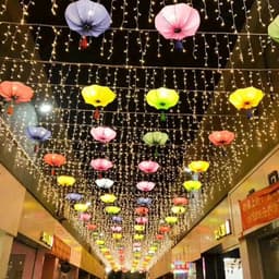 Đèn Led Mành Thả Rủ 6M 24 Sợi, 8m 32 sợi. 12 m 48 sợi  – Trang Trí Cafe, Ban Công, Tiệc Cưới 6