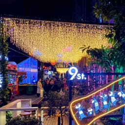 Đèn Led Mành Thả Rủ 6M 24 Sợi, 8m 32 sợi. 12 m 48 sợi  – Trang Trí Cafe, Ban Công, Tiệc Cưới 9