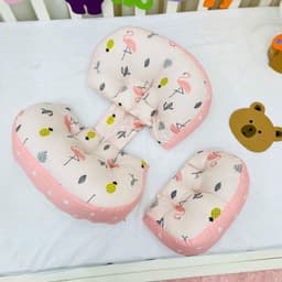 Gối bầu cánh tiên gối bà bầu và e bé, nâng đỡ bụng, hỗ trợ giảm đau lưng, dễ ngủ 3