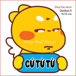 Qoobee sticker dán xe máy, laptop, điện thoại, đàn guitar, mũ bảo hiểm, vali chống nước tuyệt đối 3