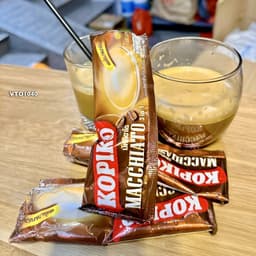 Cà Phê Sữa Hòa Kopiko Macchiato 3in1 Chính Hãng 400g 20 Gói 3