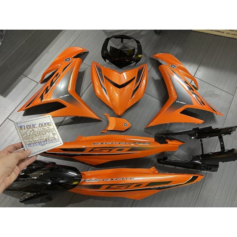Dàn áo Exciter 150 cam đen 2018