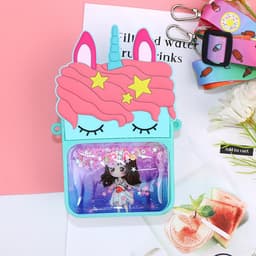[Mới 2024] Túi xách silicon pop it kim sa hình pony kỳ lân đeo chéo thời trang đựng bao bì lì xì, mỹ phẩm 4