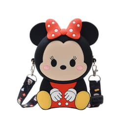 [Lớn, vừa điện thoại] Túi xách đeo chéo silicon hình mickey minnie thời trang dễ thương làm quà tặng 4