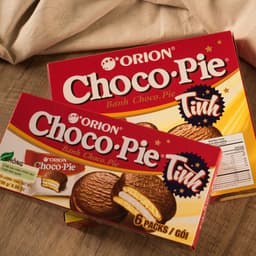 Bánh Chocopie/Custas trứng hộp 650g (20 cái) mẫu mới 2