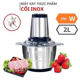 Máy Xay Đa Năng, Xay Thịt, Rau Củ Qủa, Dung Tích 2L, Cối Inox304 Bền Bỉ, Lưỡi Thép Không Rỉ 1