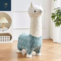 thú nhồi bông G.hế lạc đà Alpaca 110cm và 65cm decor trang trí phòng ngủ phòng khách 9