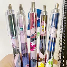 Bút bi viết in hình BLUE LOCK acrylic manga anime chibi quà tặng xinh xắn phụ kiện học tập tiện lợi 2