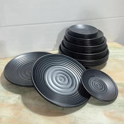 Combo 5 Đĩa nhựa tròn Thái hàng cao cấp Việt Nhật, đĩa đựng đồ ăn hoa quả phong cách sang trọng, quý phái. 3