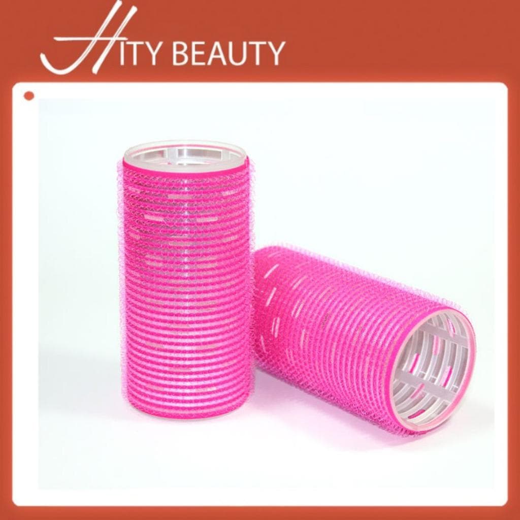 Cuộn cuốn tóc mái bằng nhựa uốn tóc xoăn tóc mái baycos gai tự dính - Hity Beauty