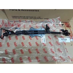 sắt gác máy dòng xe Ex 2010 côn tay có sử dụng gác chân bật ra vô (5P7F74110000-Giá để chân trước ) 1