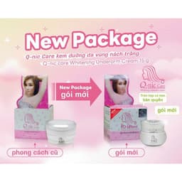 Kem nách Qnic Thái Lan giảm thâm, khử mùi hôi nách hiệu quả 4