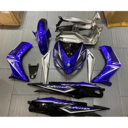 Dàn áo Exciter 2009 xanh đen bạc có tem 1