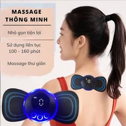 Miếng Dán Massage Xung Điện Máy Massage Toàn Thân 10 Chế Độ Giảm Đau Nhức Hiệu Quả 3