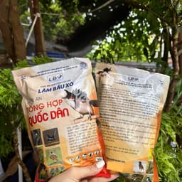 Combo 6 Cám Tổng Hợp Quốc Dân - Lâm Bầu Xô Thức ăn cho chim cảnh gói 500g 2
