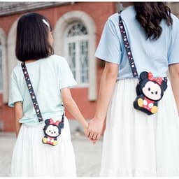 [Lớn, vừa điện thoại] Túi xách đeo chéo silicon hình mickey minnie thời trang dễ thương làm quà tặng 8
