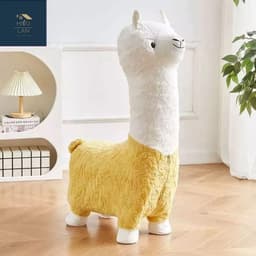 thú nhồi bông G.hế lạc đà Alpaca 110cm và 65cm decor trang trí phòng ngủ phòng khách 6